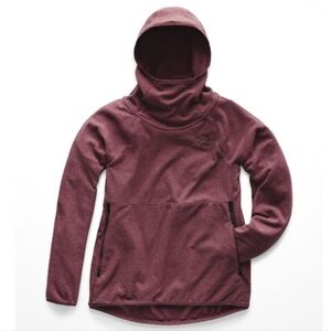 The North Face Women's Maroon Fleece Hoodie